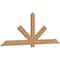Ekena Millwork Kennewick Timber Gable Bracket, Western Red Cedar, 96"W x 36"H x 1 1/2"D x 5 1/2"F, 9/12 Pitch GBW096X36X0206KEN00SWR - alternate 3